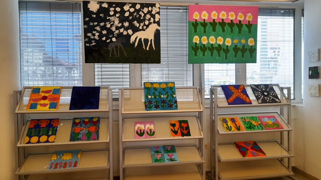 Izložba u prostoru Hrvatske knjižnice za slijepe