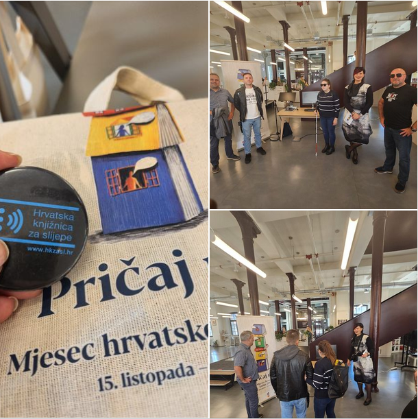 Djelatnici HKZASL u Gradskoj knjižnici Rijeka