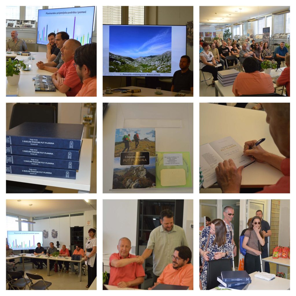 Fotografije s protagonistima događanja, publikom i knjigama u svim formatima