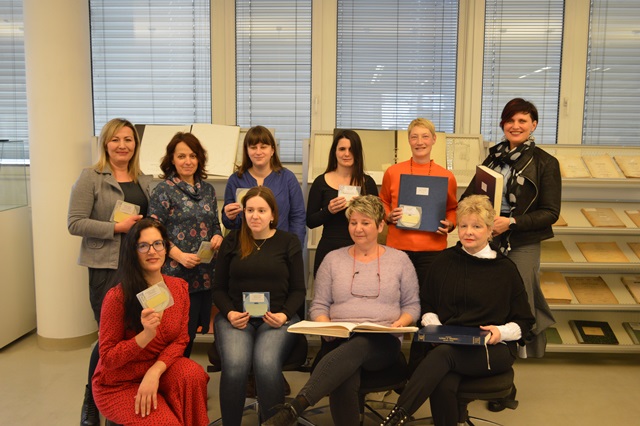 Djelatnice Hrvatske knjižnice za slijepe