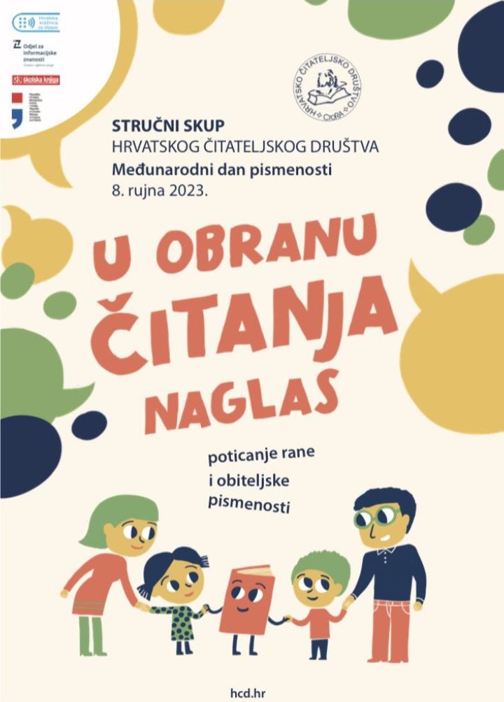 Plakat skupa je izradila ilustratorica Branka Hollingsworth