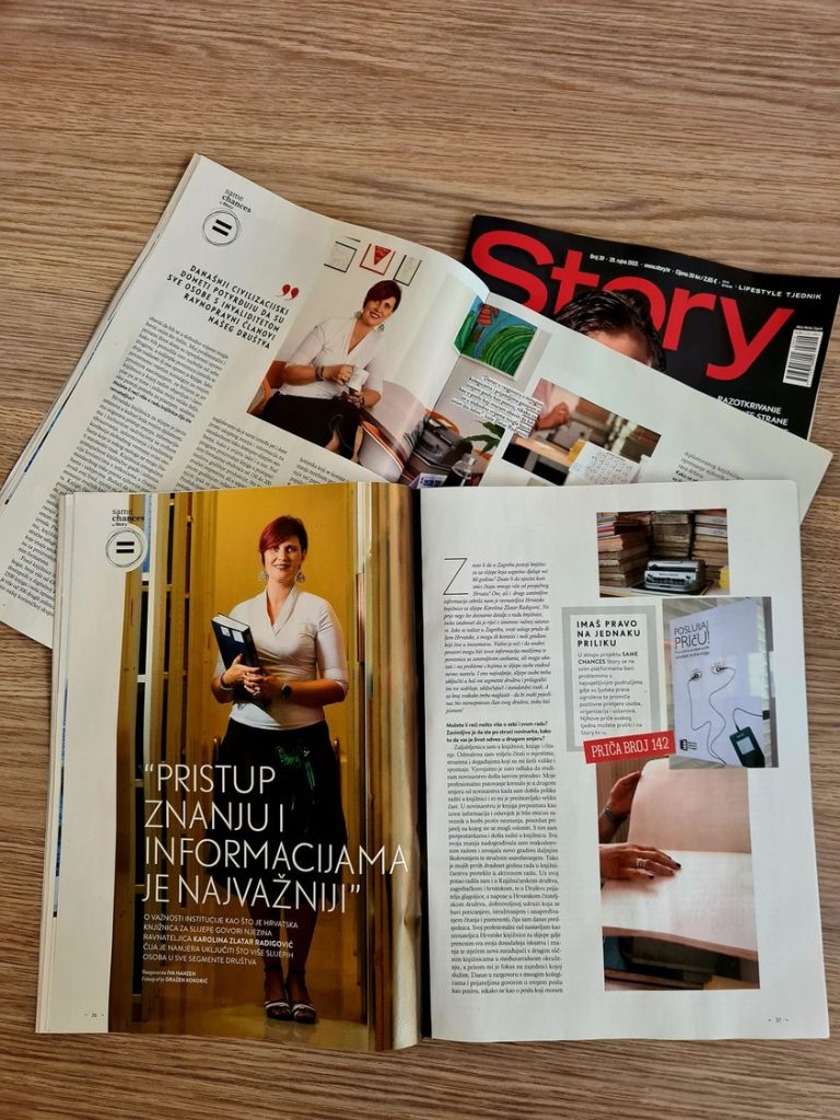 Prilog u časopisu Story